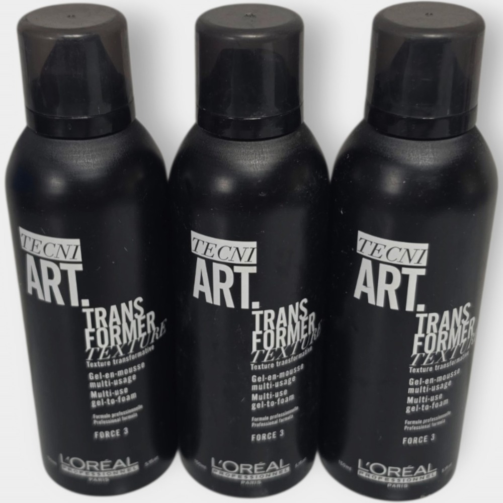 Loreal Tecni Art Transformer Texture Multi Use Force 3 Gel to Foam 5.1 oz LOT 3